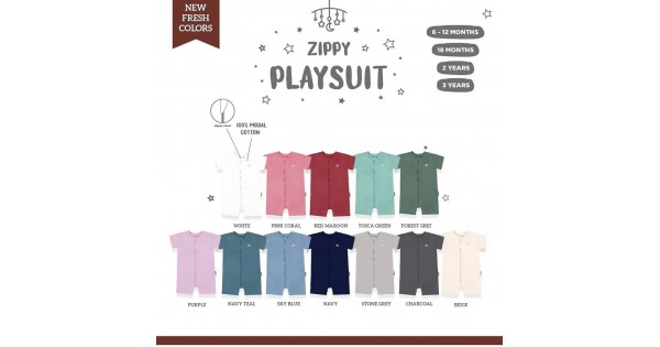 Jual Murah Little Palmerhaus Zippy  Playsuit Baju  Harian 